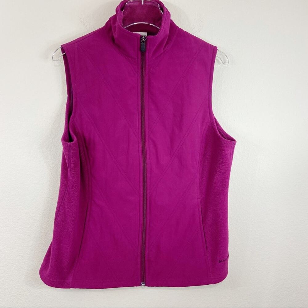 Columbia | Fuchsia Quilted Vest Sz M